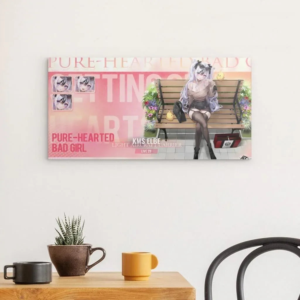 azur-lane-poster-pure-hearted-bad-girl-elbe-poster-jlr-design-2 - JLR Design