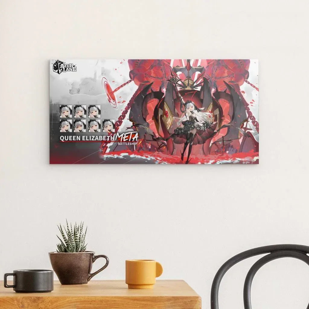 azur-lane-poster-queen-elizabeth-meta-battleship-poster-jlr-design-2 - JLR Design