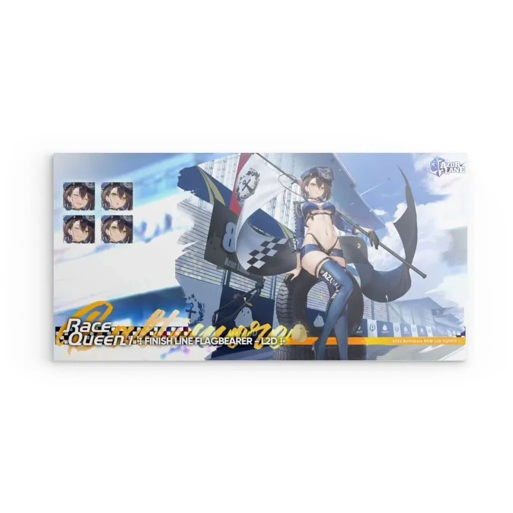 azur-lane-poster-race-queen-baltimore-poster-jlr-design-1 - JLR Design