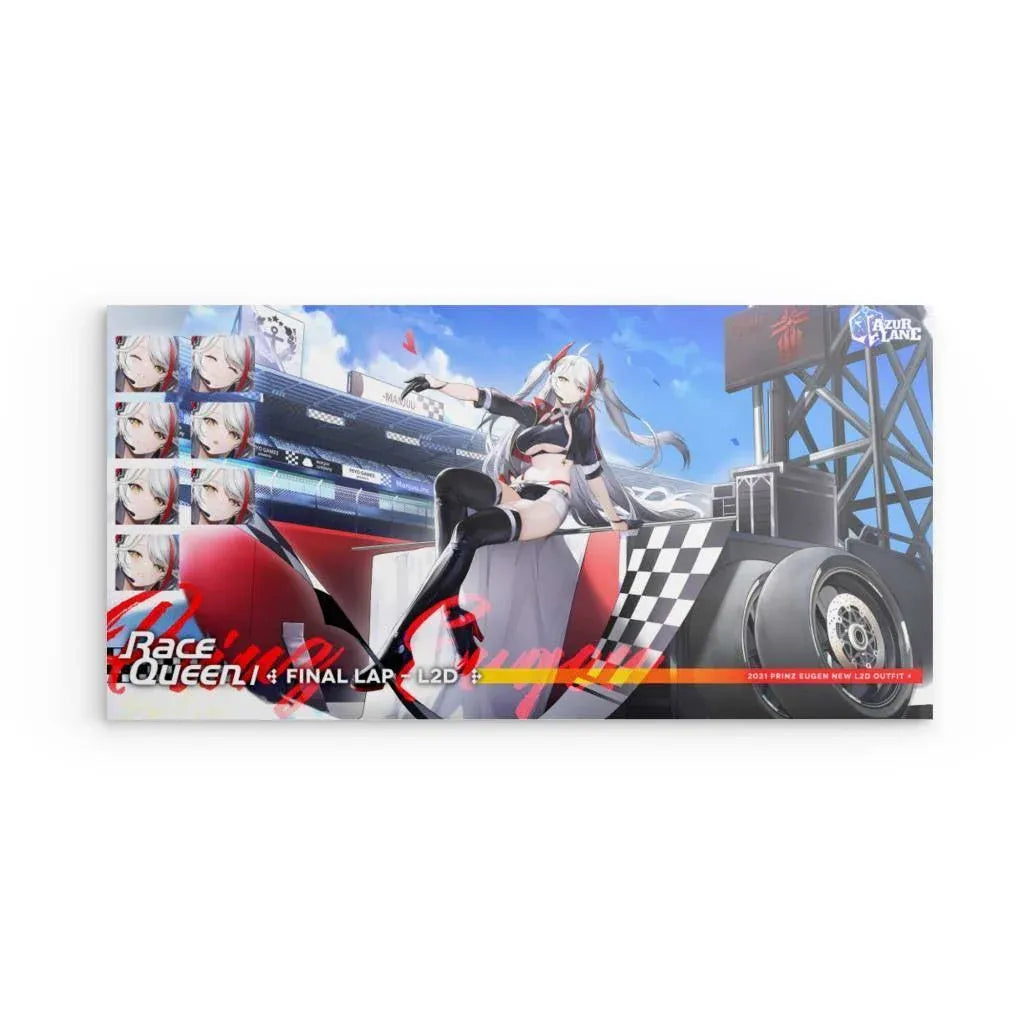 azur-lane-poster-race-queen-prinz-eugen-poster-jlr-design-1 - JLR Design