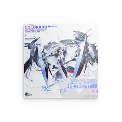 azur-lane-poster-retrofit-colorado-metal-print-jlr-design-1 - JLR Design