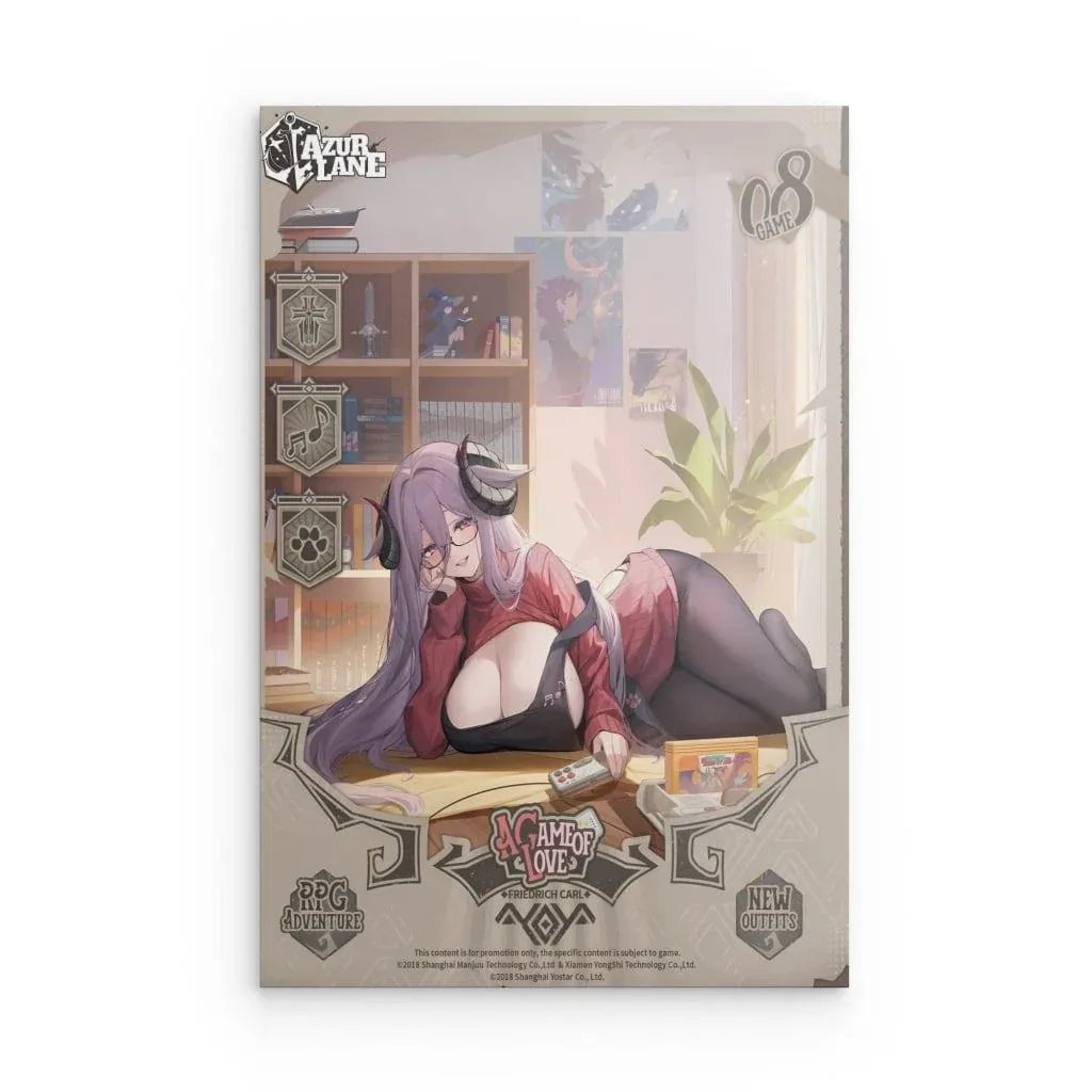 azur-lane-poster-rpg-adventure-friedrich-carl-metal-print-jlr-design-1 - JLR Design