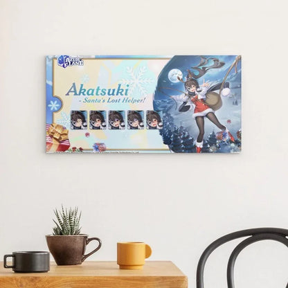 azur-lane-poster-santa-s-lost-helper-akatsuki-poster-jlr-design-2 - JLR Design