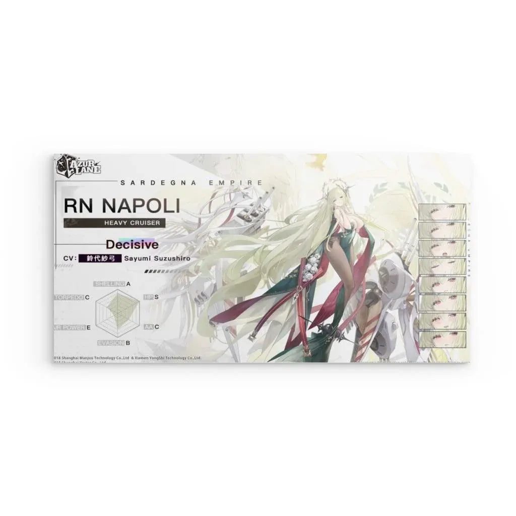 azur-lane-poster-sardegna-empire-rn-napoli-metal-print-jlr-design-1 - JLR Design