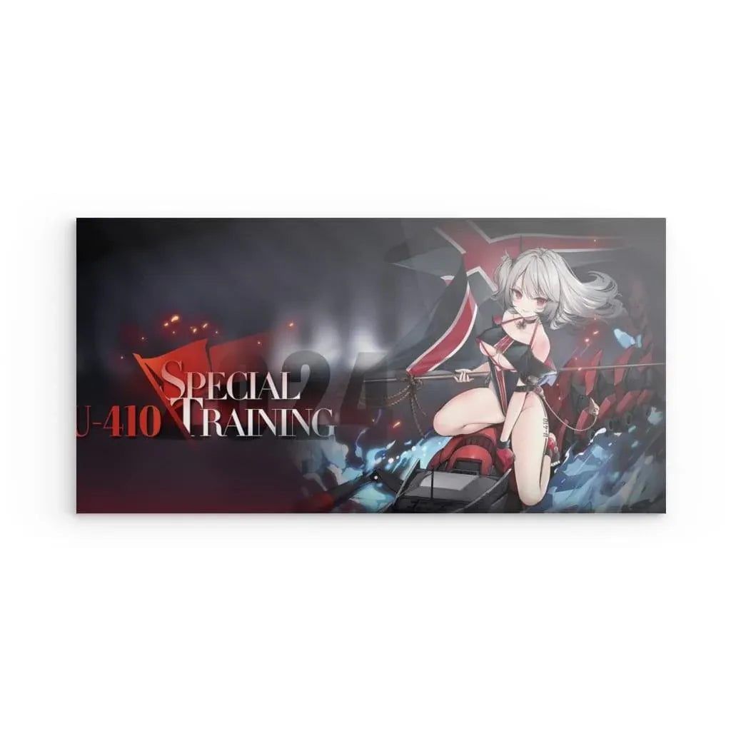 azur-lane-poster-special-training-u410-metal-print-jlr-design-1 - JLR Design