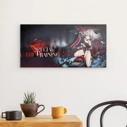 azur-lane-poster-special-training-u410-metal-print-jlr-design-2 - JLR Design