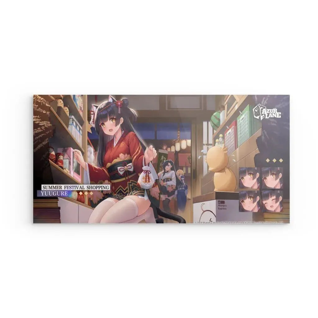 azur-lane-poster-summer-festival-shopping-yuugure-poster-jlr-design-1 - JLR Design