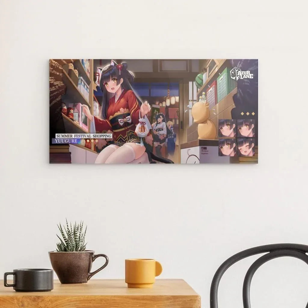 azur-lane-poster-summer-festival-shopping-yuugure-poster-jlr-design-2 - JLR Design