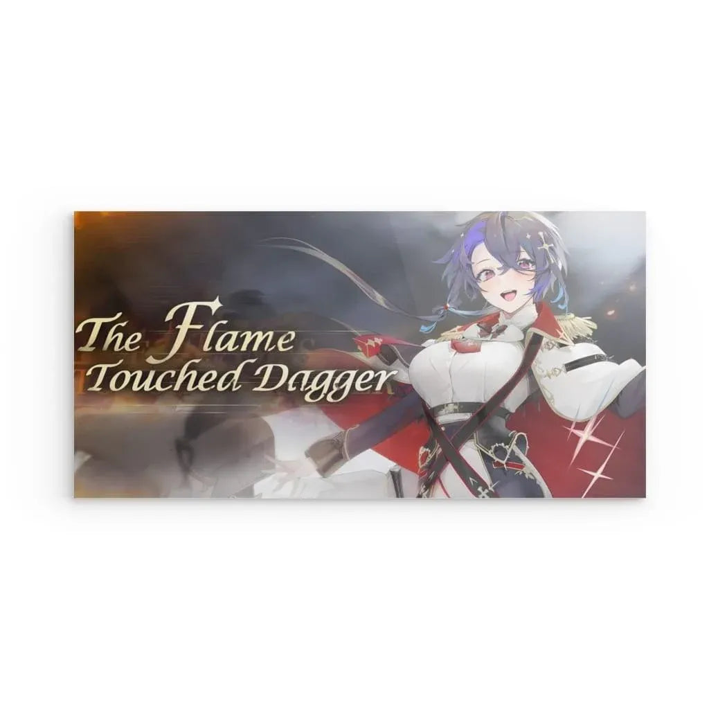 azur-lane-poster-the-flame-touched-dagger-metal-print-jlr-design-1 - JLR Design