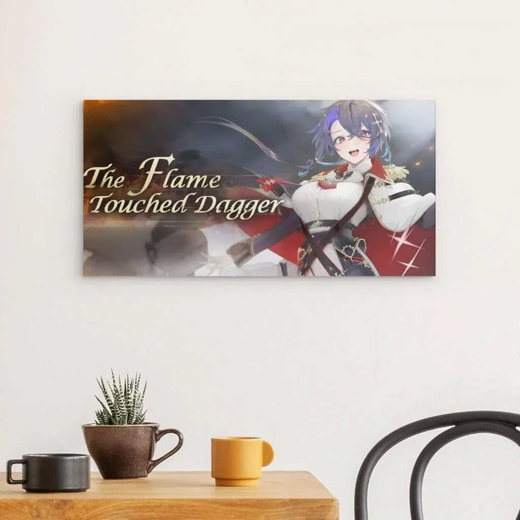 azur-lane-poster-the-flame-touched-dagger-metal-print-jlr-design-2 - JLR Design