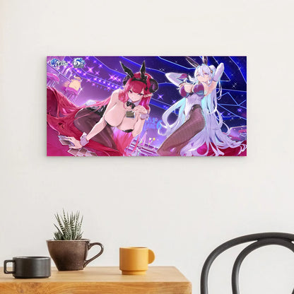 azur-lane-wanddekoration-6rth-anniversary-two-bunny-s-in-the-casino-poster-jlr-design-1 - JLR Design