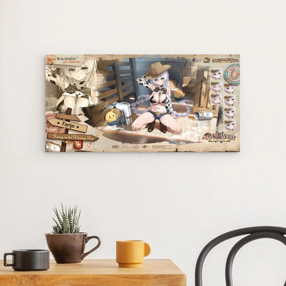azur-lane-wanddekoration-6th-anniversary-fargo-dairy-in-the-dreary-sun-poster-jlr-design-1 - JLR Design