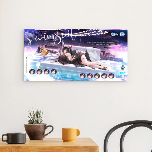 azur-lane-wanddekoration-6th-anniversary-one-summer-night-s-intimacy-friedrich-der-grosse-poster-jlr-design-1 - JLR Design