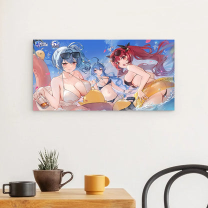 azur-lane-wanddekoration-6th-anniversary-splish-splash-poster-jlr-design-1 - JLR Design