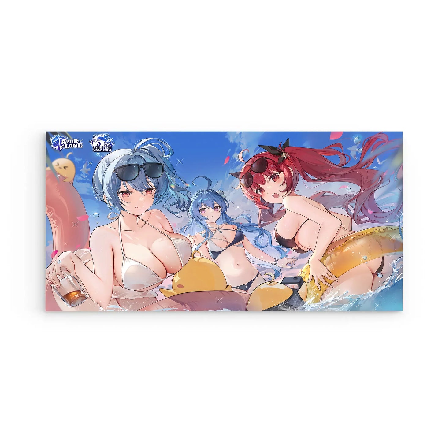 azur-lane-wanddekoration-6th-anniversary-splish-splash-poster-jlr-design-2 - JLR Design