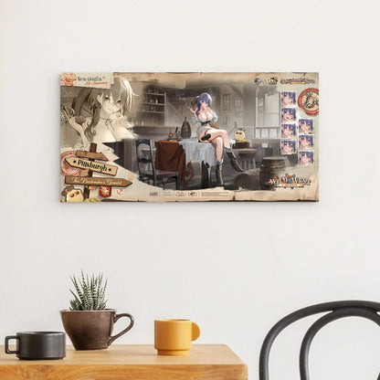 azur-lane-wanddekoration-6th-anniversary-wild-west-bartender-s-gambit-pittsburgh-poster-jlr-design-1 - JLR Design