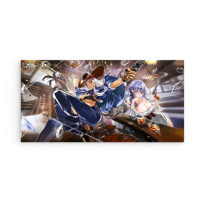 azur-lane-wanddekoration-6th-anniversary-wild-wild-west-poster-jlr-design-2 - JLR Design