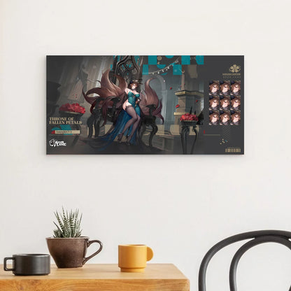 azur-lane-wanddekoration-amagi-throne-of-fallen-petals-poster-jlr-design-1 - JLR Design