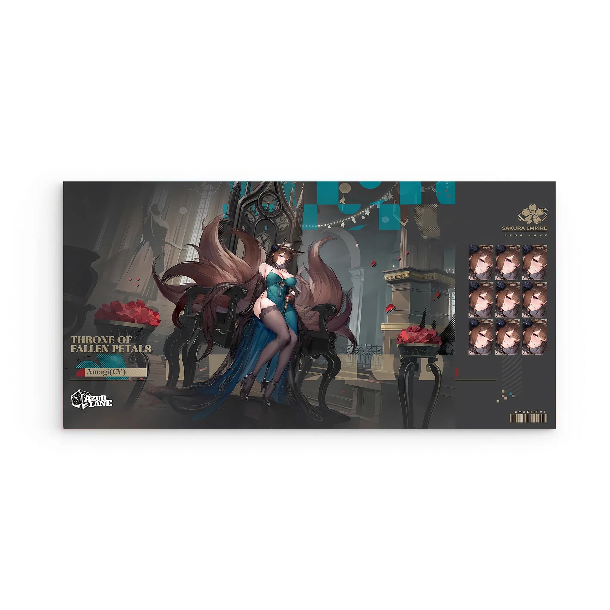 azur-lane-wanddekoration-amagi-throne-of-fallen-petals-poster-jlr-design-2 - JLR Design