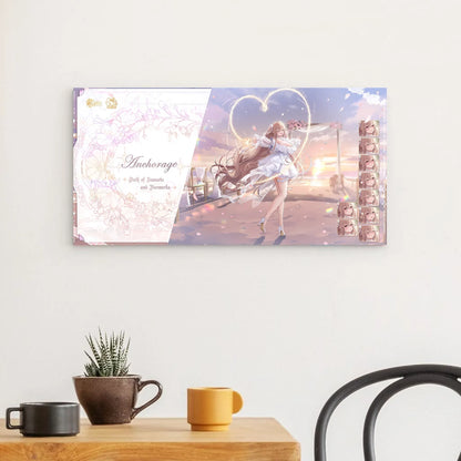 azur-lane-wanddekoration-anchorage-oath-of-sunsets-and-fireworks-poster-jlr-design-1 - JLR Design