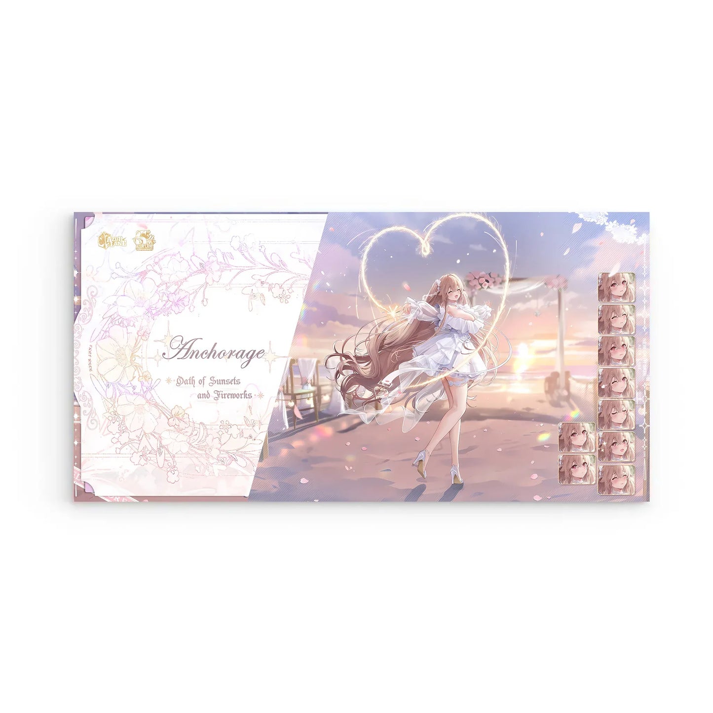 azur-lane-wanddekoration-anchorage-oath-of-sunsets-and-fireworks-poster-jlr-design-2 - JLR Design