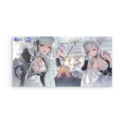 azur-lane-wanddekoration-belfast-dido-sirius-und-revenge-als-maids-poster-jlr-design-2 - JLR Design