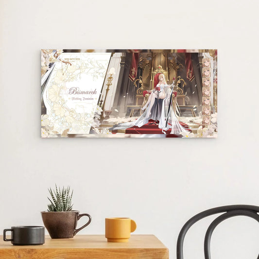 azur-lane-wanddekoration-bismarck-wedding-dominion-poster-jlr-design-1 - JLR Design