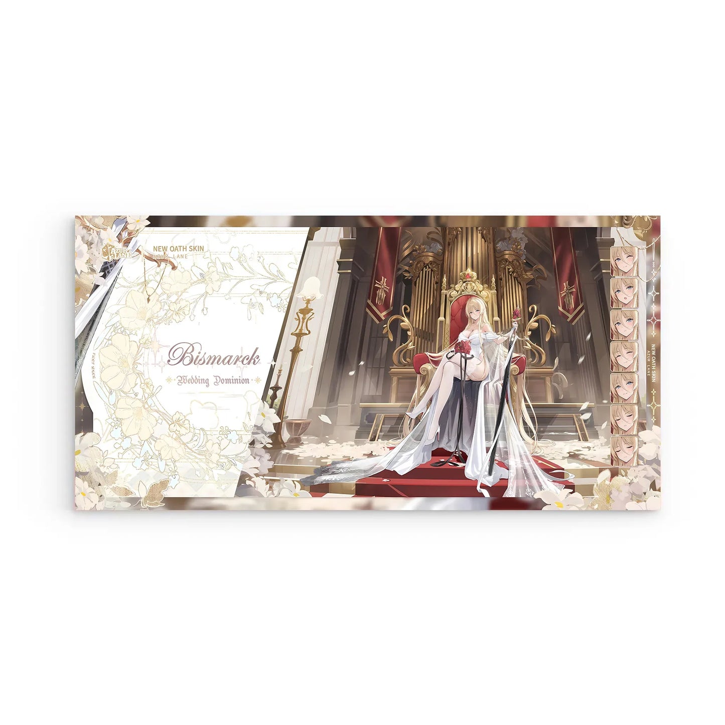 azur-lane-wanddekoration-bismarck-wedding-dominion-poster-jlr-design-2 - JLR Design