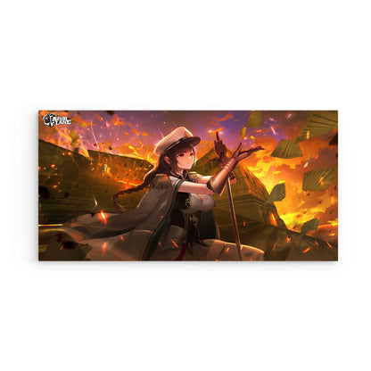 azur-lane-wanddekoration-bolzano-burning-city-poster-jlr-design-2 - JLR Design