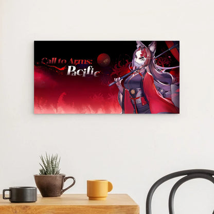 azur-lane-wanddekoration-call-to-arms-pacific-amagi-poster-jlr-design-1 - JLR Design