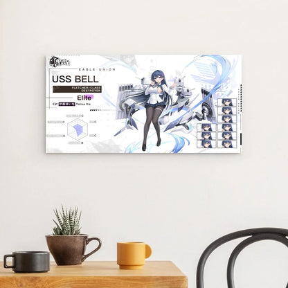 azur-lane-wanddekoration-charakter-eagle-union-uss-bell-poster-jlr-design-1 - JLR Design