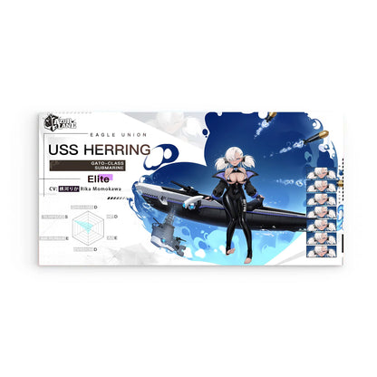 azur-lane-wanddekoration-charakter-eagle-union-uss-herring-poster-jlr-design-2 - JLR Design