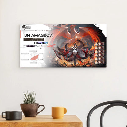 azur-lane-wanddekoration-charakter-sakura-empire-ijn-amagi-cv-poster-jlr-design-1 - JLR Design