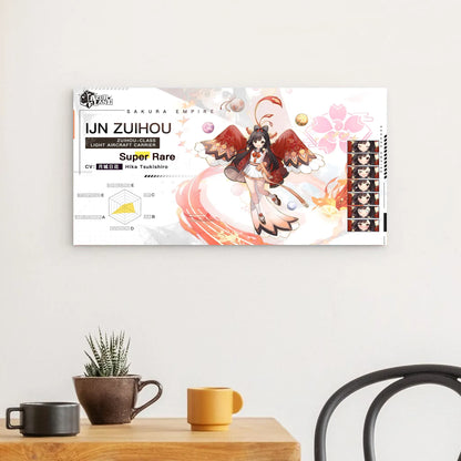 azur-lane-wanddekoration-charakter-sakura-empire-ijn-zuihou-poster-jlr-design-1 - JLR Design