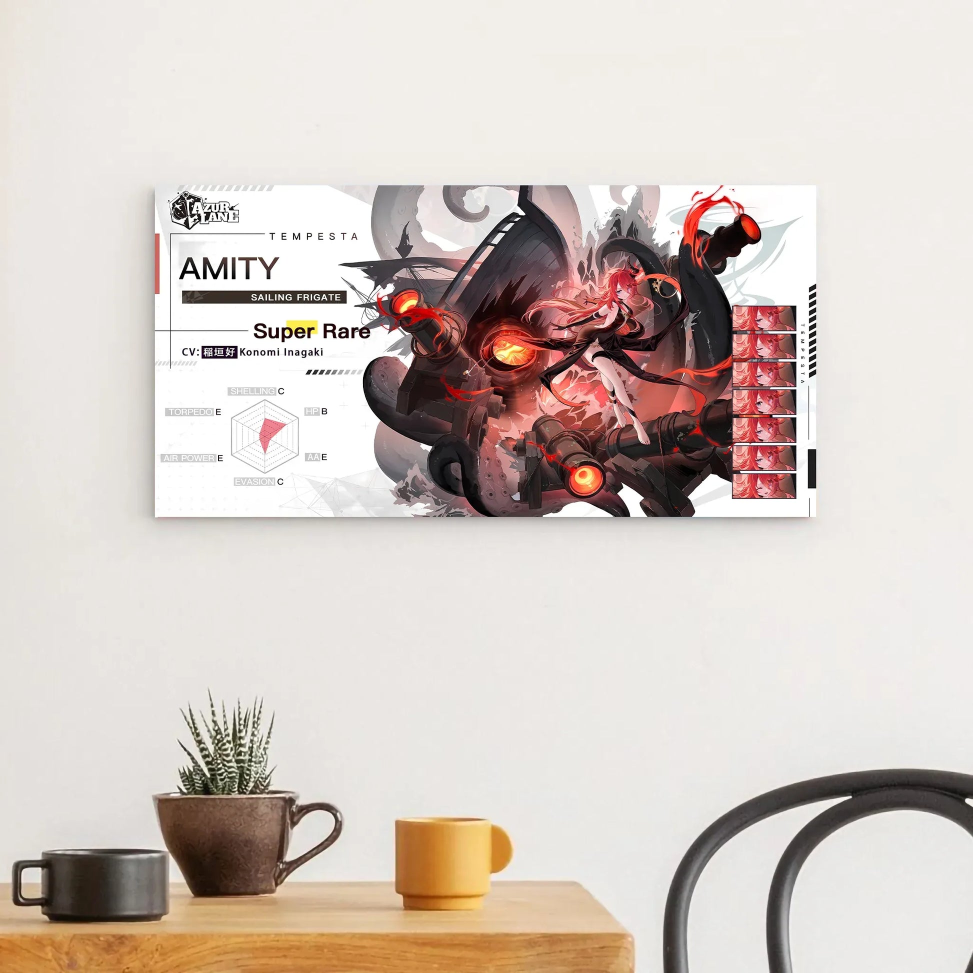 azur-lane-wanddekoration-charakter-tempesta-amity-poster-jlr-design-1 - JLR Design