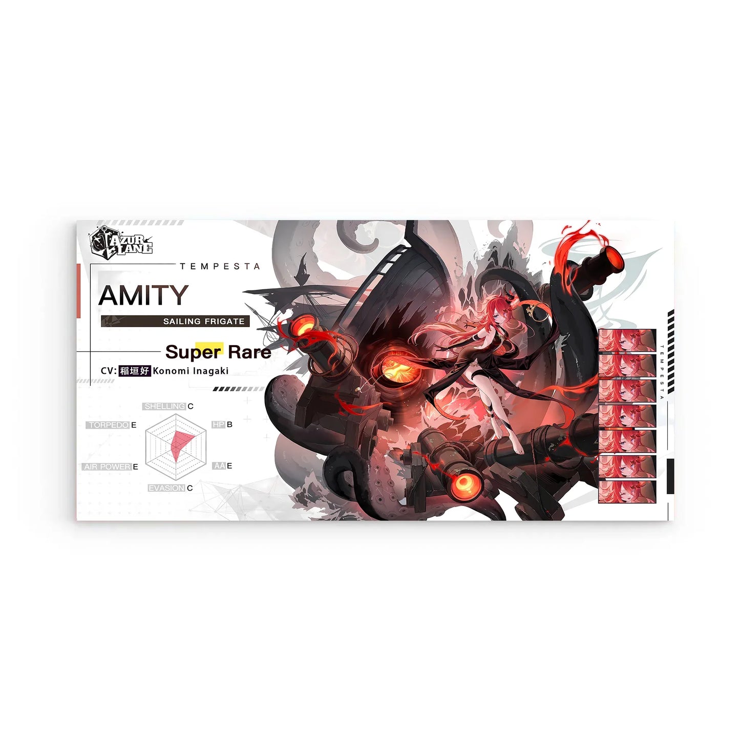 azur-lane-wanddekoration-charakter-tempesta-amity-poster-jlr-design-2 - JLR Design