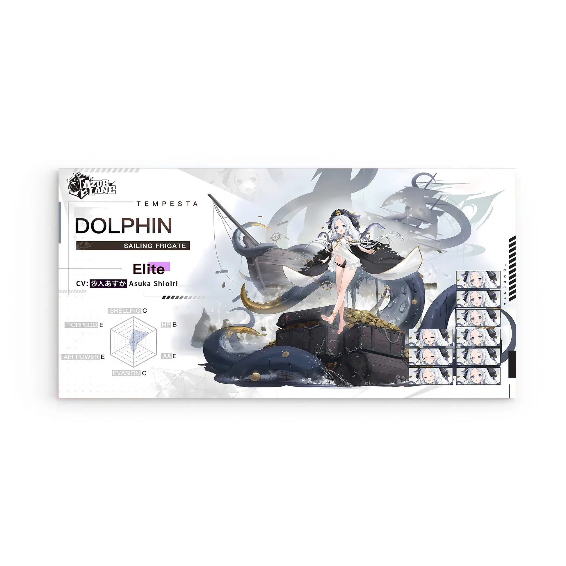 azur-lane-wanddekoration-charakter-tempesta-dolphin-poster-jlr-design-2 - JLR Design