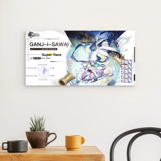 azur-lane-wanddekoration-charakter-tempesta-ganj-i-sawai-poster-jlr-design-1 - JLR Design