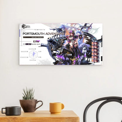 azur-lane-wanddekoration-charakter-tempesta-portsmouth-adventure-poster-jlr-design-1 - JLR Design