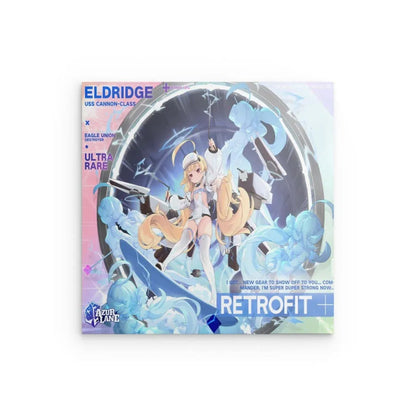 azur-lane-wanddekoration-eldridge-retrofit-metal-print-jlr-design-1 - JLR Design
