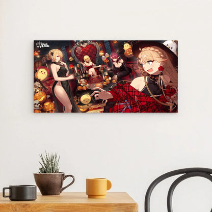 azur-lane-wanddekoration-halloween-party-of-four-poster-jlr-design-1 - JLR Design