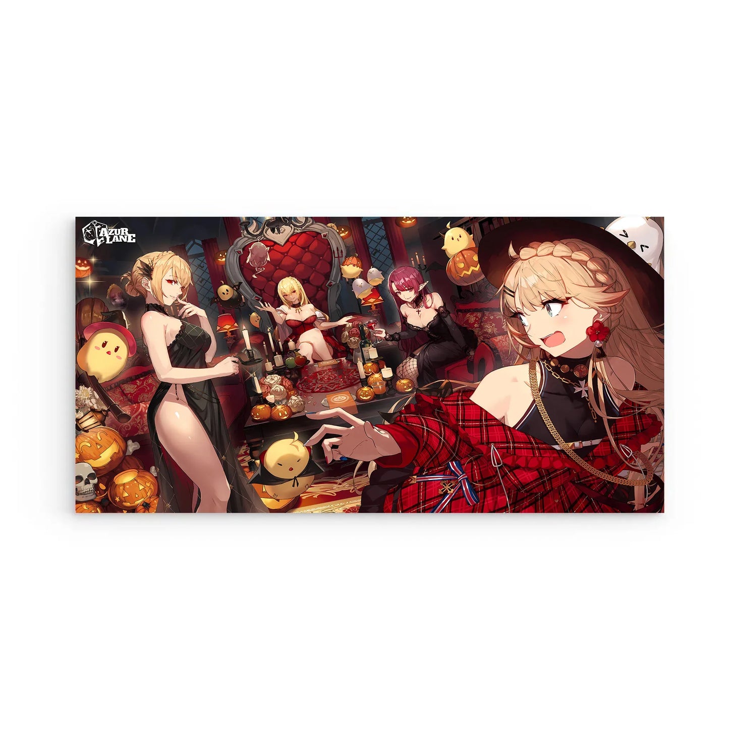 azur-lane-wanddekoration-halloween-party-of-four-poster-jlr-design-2 - JLR Design