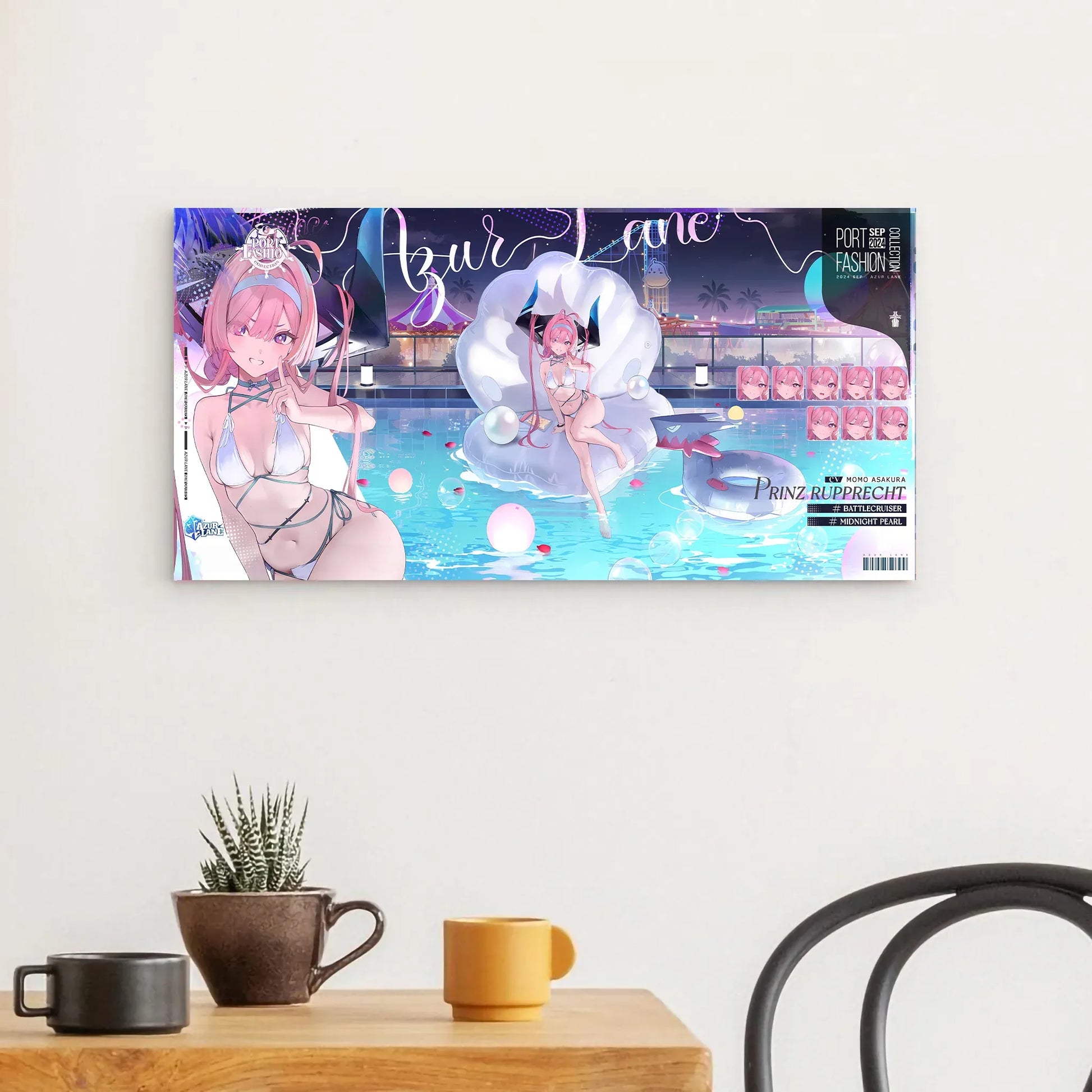 azur-lane-wanddekoration-port-fashion-midnight-pearl-prinz-rupprecht-poster-jlr-design-1 - JLR Design