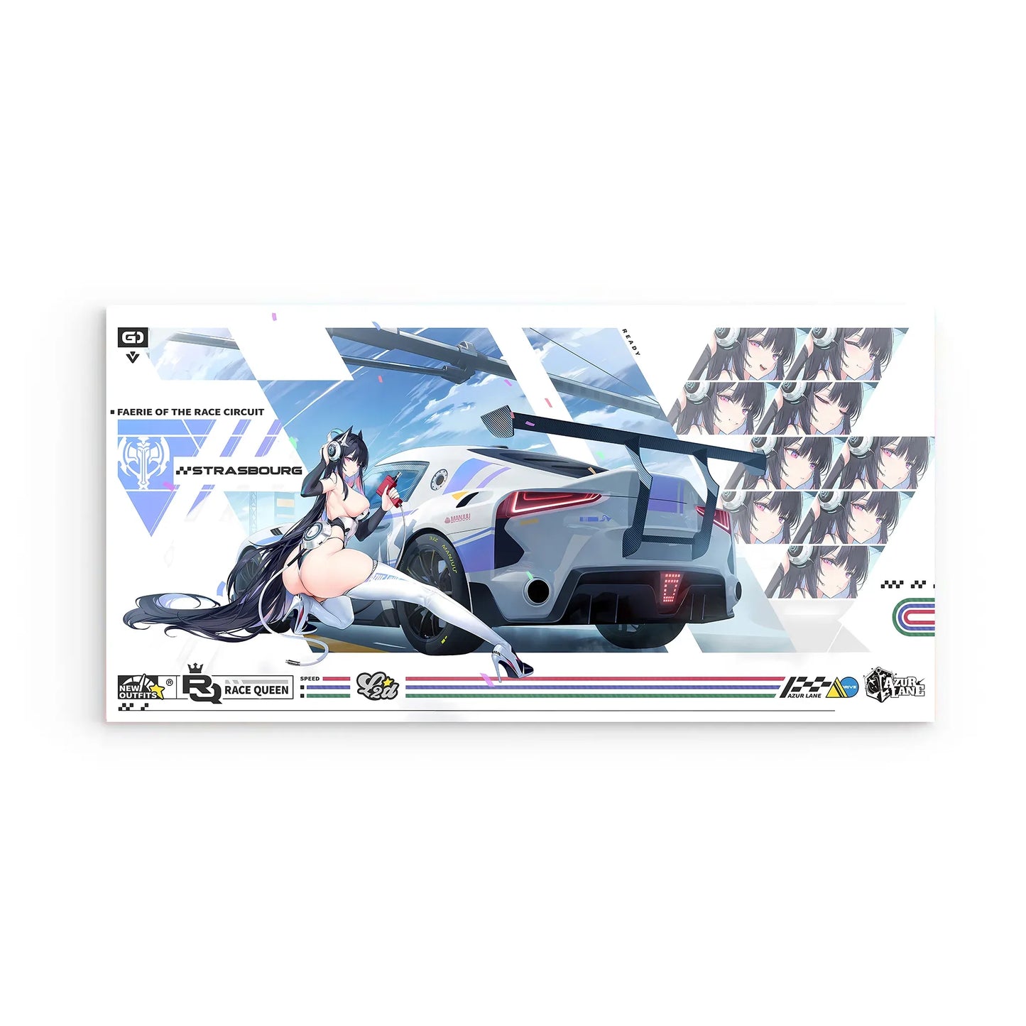azur-lane-wanddekoration-race-queen-faerie-of-the-race-circuit-strasbourg-poster-jlr-design-2 - JLR Design