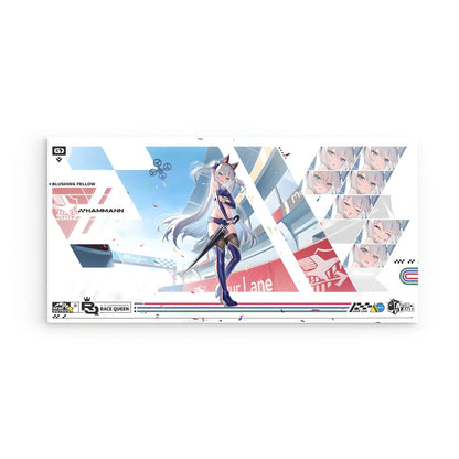 azur-lane-wanddekoration-race-queen-hammann-blushing-fellow-poster-jlr-design-2 - JLR Design