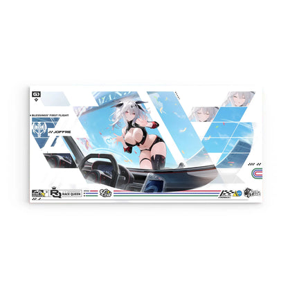 azur-lane-wanddekoration-race-queen-joffre-blessings-first-flight-poster-jlr-design-2 - JLR Design