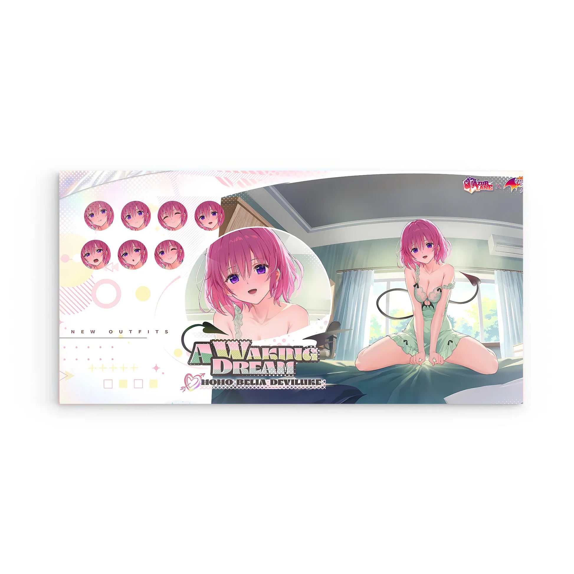 azur-lane-wanddekoration-to-love-ru-a-waking-dream-momo-belia-deviluke-poster-jlr-design-2 - JLR Design