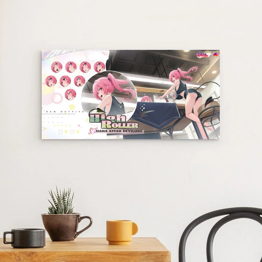 azur-lane-wanddekoration-to-love-ru-high-roller-nana-astar-deviluke-poster-jlr-design-1 - JLR Design