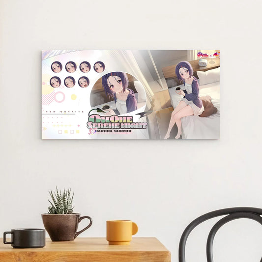 azur-lane-wanddekoration-to-love-ru-on-one-seren-night-haruna-sairenji-poster-jlr-design-1 - JLR Design