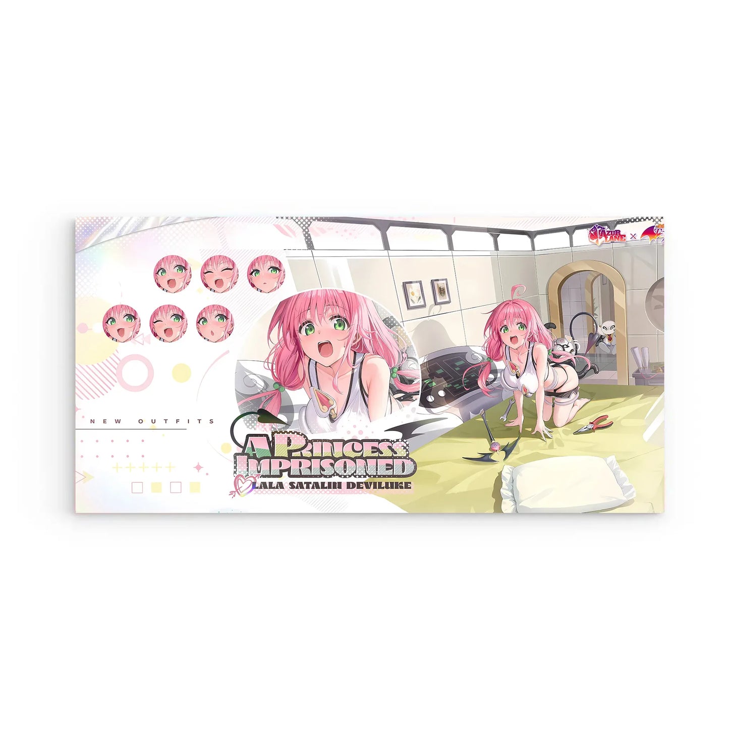 azur-lane-wanddekoration-to-love-ru-princess-imprisoned-lala-satalin-deviluke-poster-jlr-design-2 - JLR Design